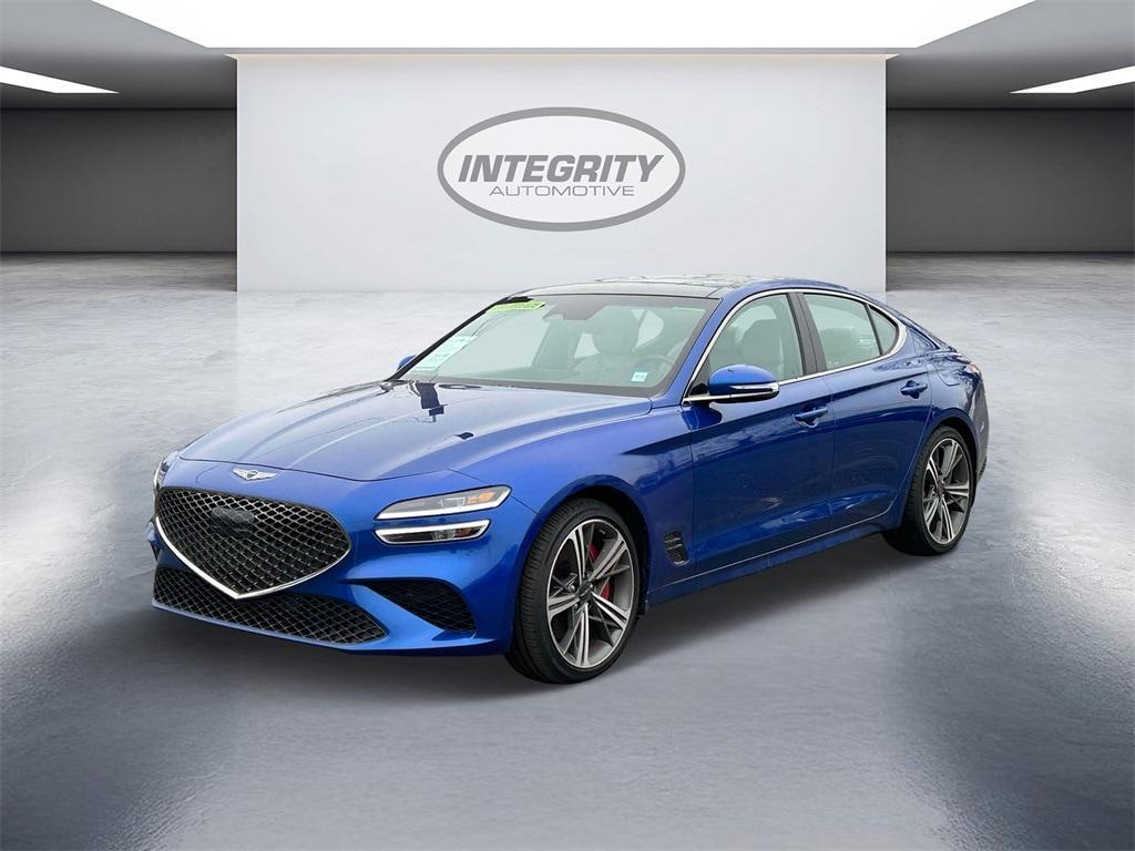 used 2024 Genesis G70 car, priced at $47,874