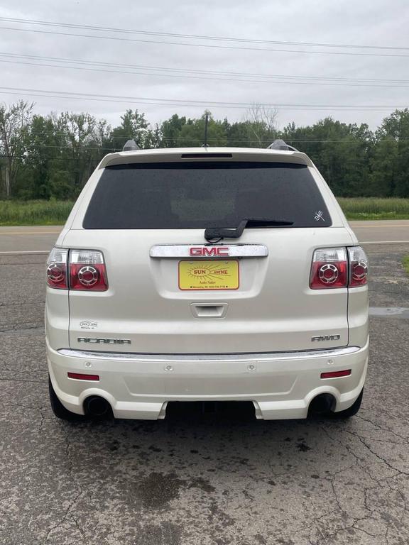 used 2012 GMC Acadia car, priced at $6,000