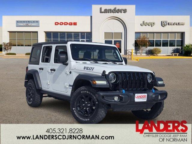 used 2023 Jeep Wrangler 4xe car, priced at $31,290