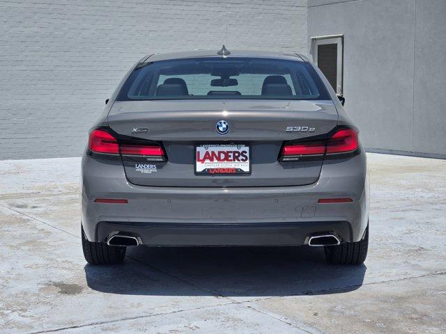 used 2022 BMW 530e car, priced at $33,677