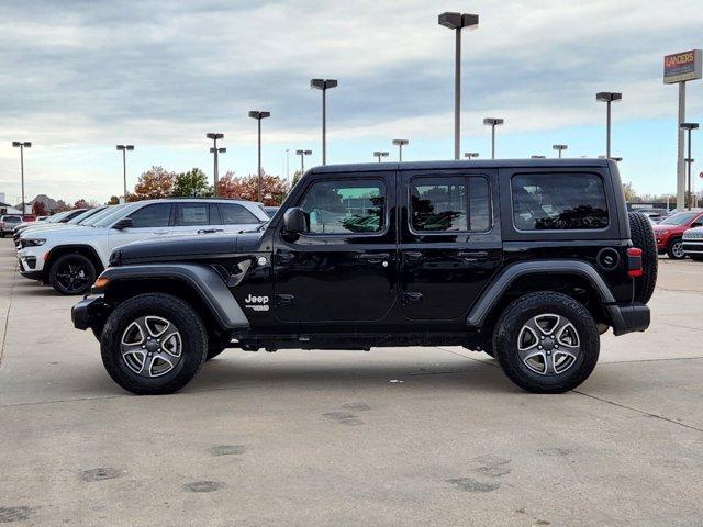 used 2021 Jeep Wrangler car, priced at $29,734