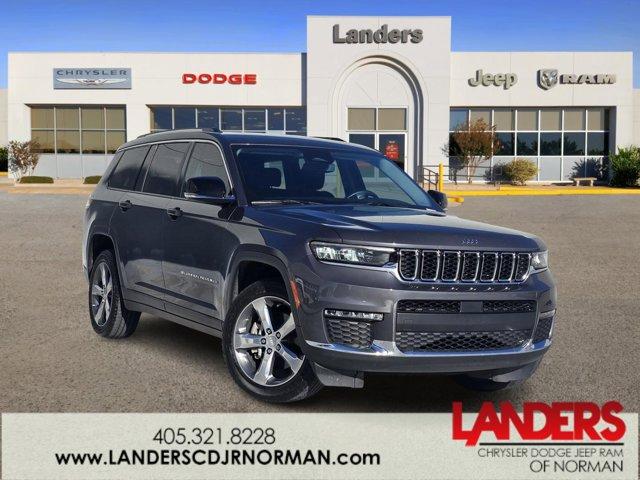 used 2021 Jeep Grand Cherokee L car, priced at $20,599