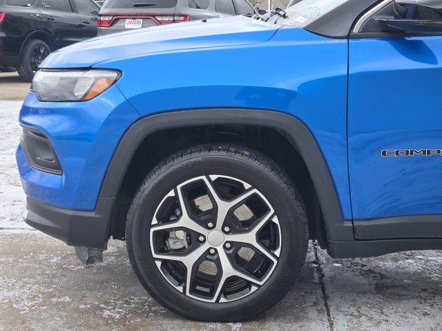 used 2024 Jeep Compass car, priced at $25,599