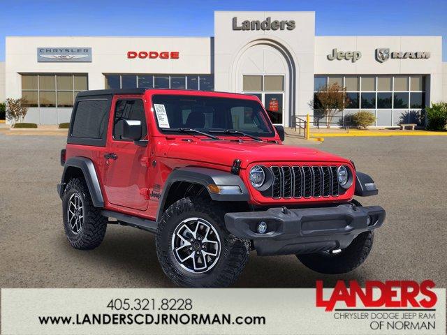 used 2025 Jeep Wrangler car, priced at $38,990