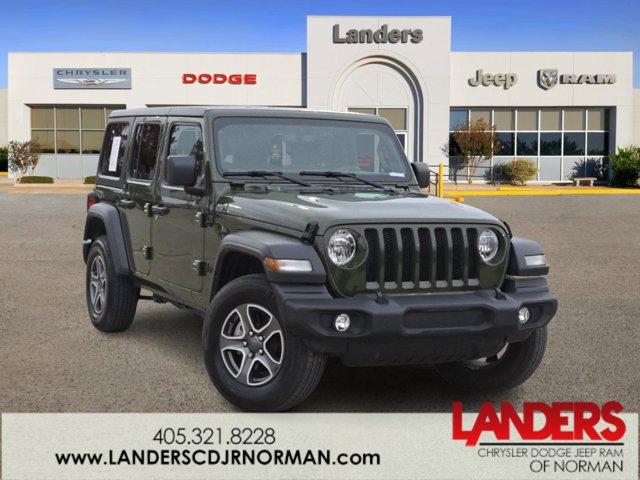 used 2022 Jeep Wrangler car, priced at $33,251