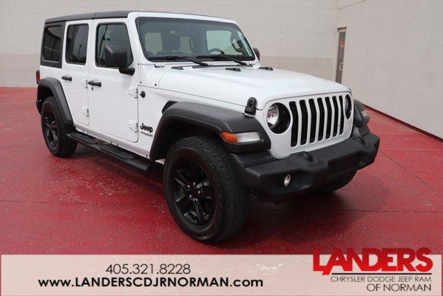 used 2021 Jeep Wrangler Unlimited car, priced at $27,993