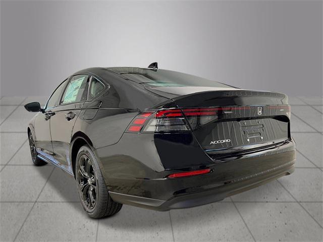 new 2025 Honda Accord car, priced at $31,755