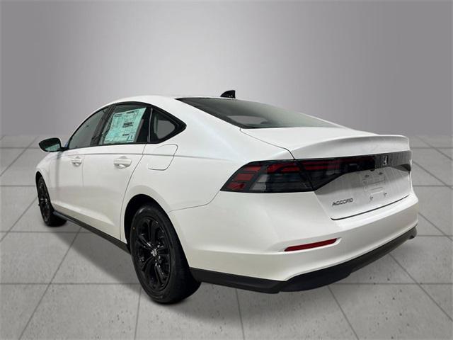 new 2025 Honda Accord car, priced at $32,210