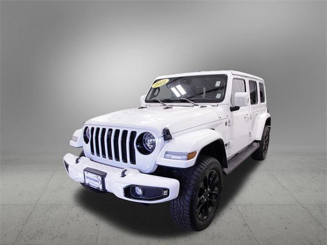 used 2021 Jeep Wrangler Unlimited car, priced at $35,142