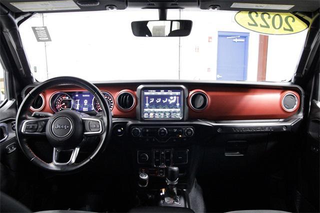 used 2022 Jeep Wrangler Unlimited car, priced at $37,365