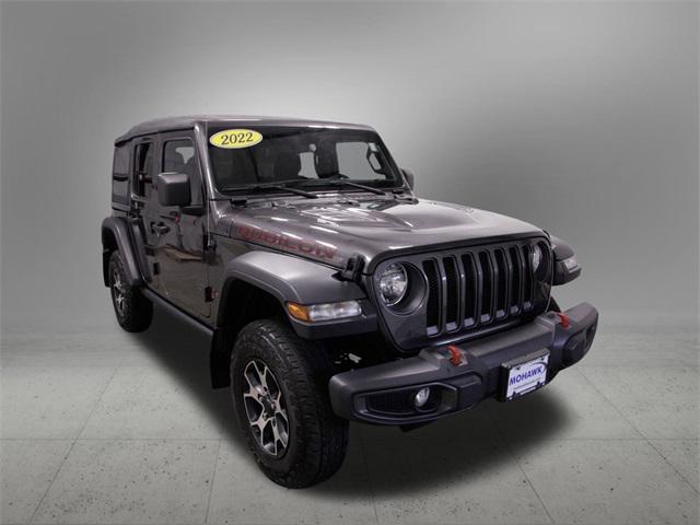 used 2022 Jeep Wrangler Unlimited car, priced at $37,365