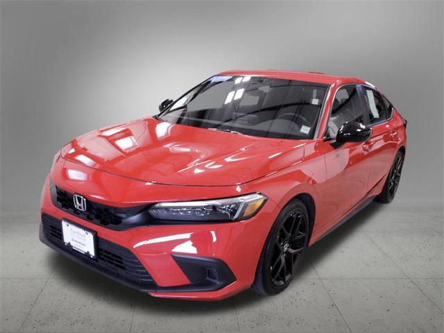 used 2022 Honda Civic car, priced at $26,100