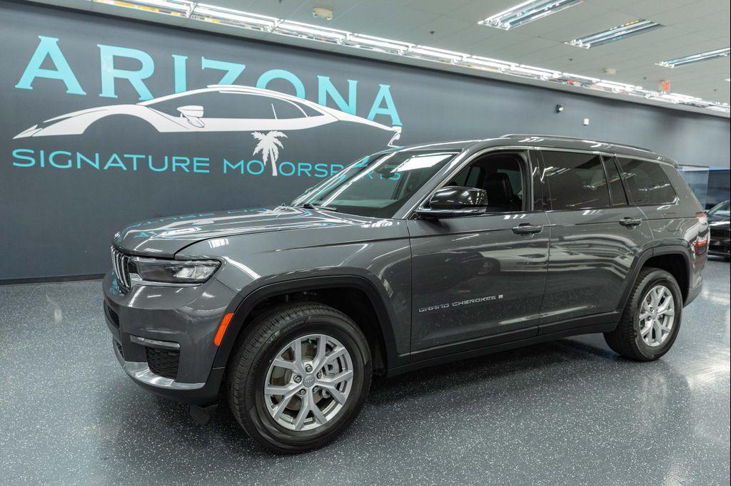 used 2021 Jeep Grand Cherokee L car, priced at $20,999