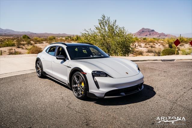 used 2024 Porsche Taycan Cross Turismo car, priced at $159,999