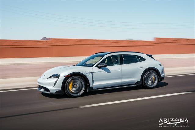 used 2024 Porsche Taycan Cross Turismo car, priced at $159,999