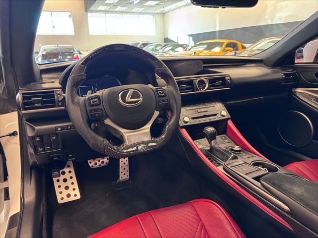 used 2015 Lexus RC F car, priced at $34,999