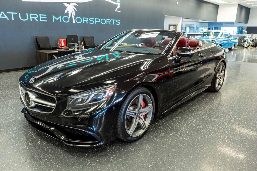 used 2017 Mercedes-Benz AMG S 63 car, priced at $56,999