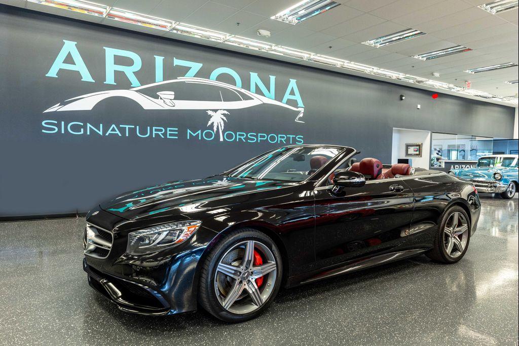 used 2017 Mercedes-Benz AMG S 63 car, priced at $56,999