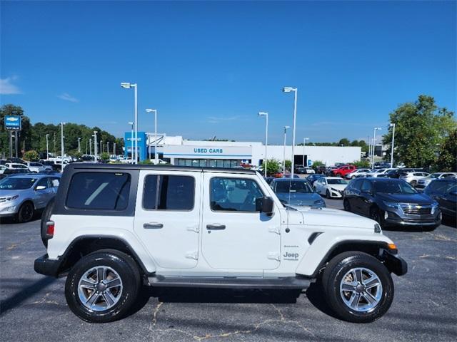 used 2022 Jeep Wrangler Unlimited car, priced at $34,655