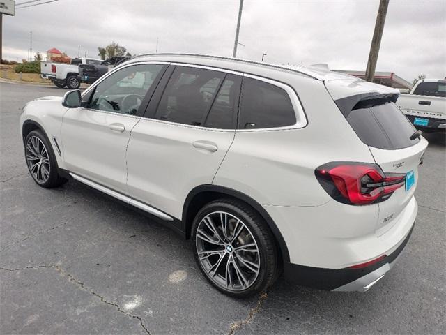 used 2023 BMW X3 car, priced at $36,000