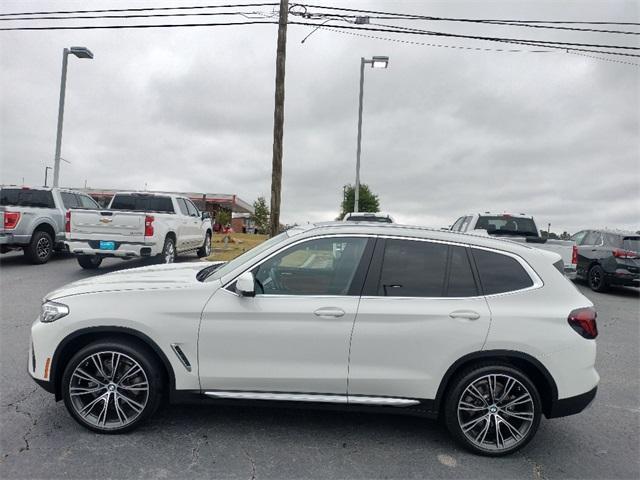 used 2023 BMW X3 car, priced at $36,000