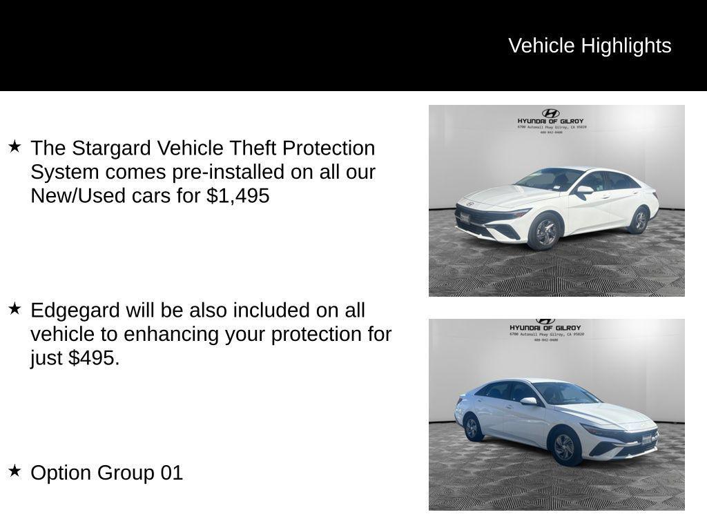 used 2024 Hyundai Elantra car, priced at $18,588