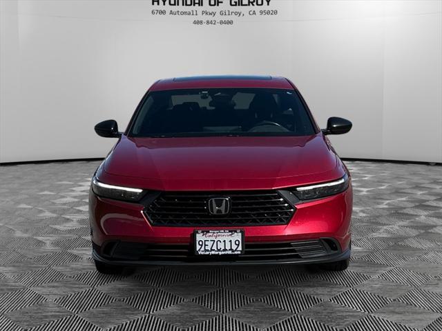 used 2023 Honda Accord Hybrid car, priced at $27,995
