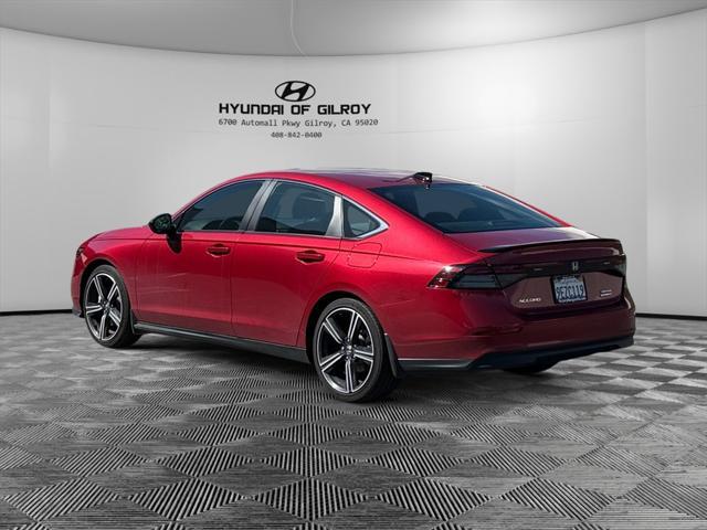 used 2023 Honda Accord Hybrid car, priced at $27,995