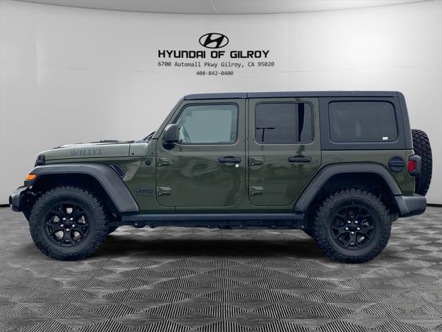 used 2021 Jeep Wrangler Unlimited car, priced at $30,995