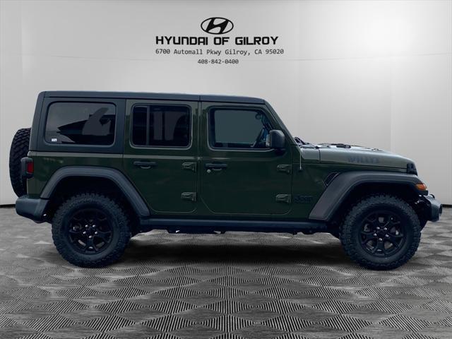 used 2021 Jeep Wrangler Unlimited car, priced at $30,995