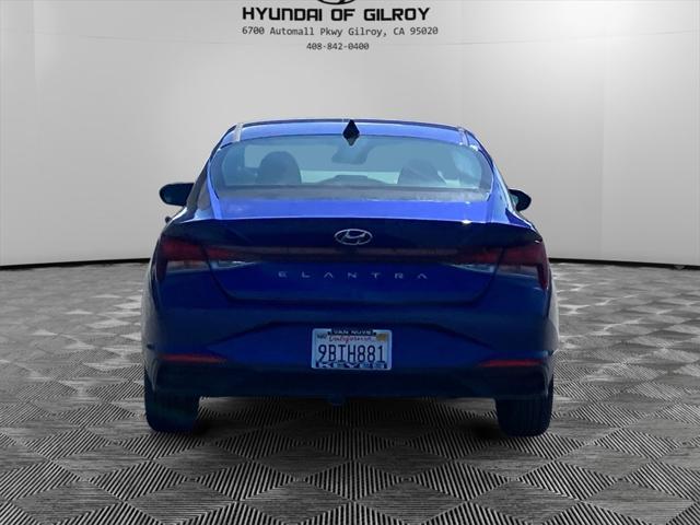 used 2022 Hyundai Elantra car, priced at $17,595
