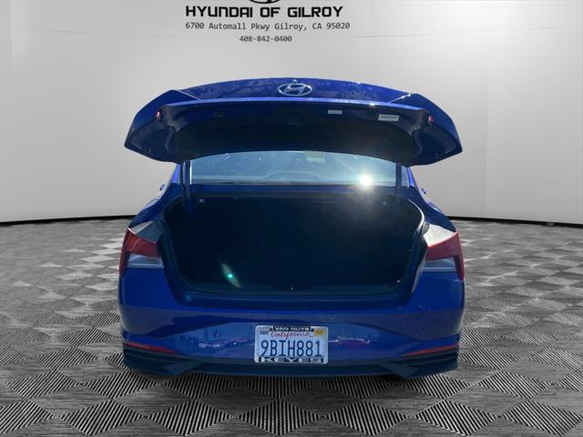 used 2022 Hyundai Elantra car, priced at $17,595