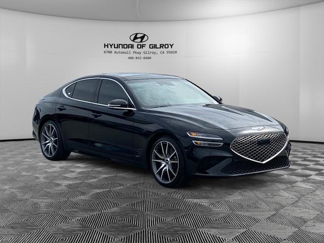 used 2022 Genesis G70 car, priced at $25,800