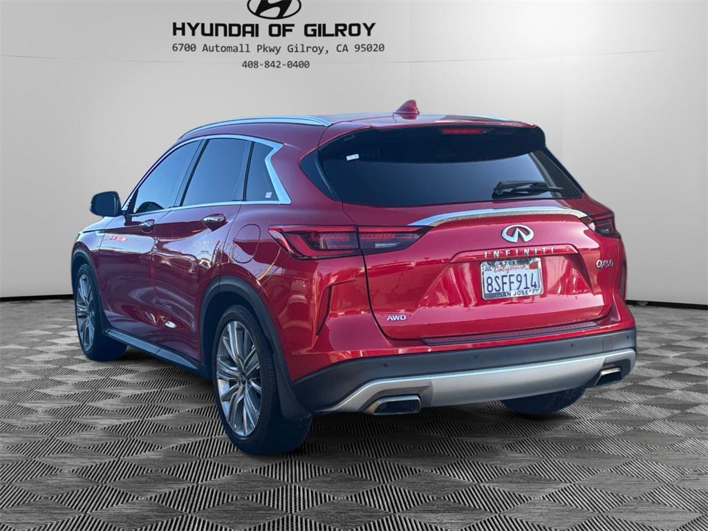 used 2020 INFINITI QX50 car, priced at $21,995