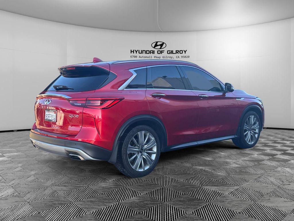 used 2020 INFINITI QX50 car, priced at $21,295