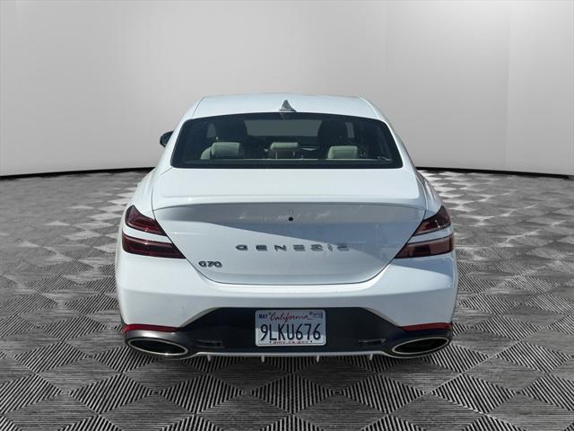 used 2024 Genesis G70 car, priced at $31,454