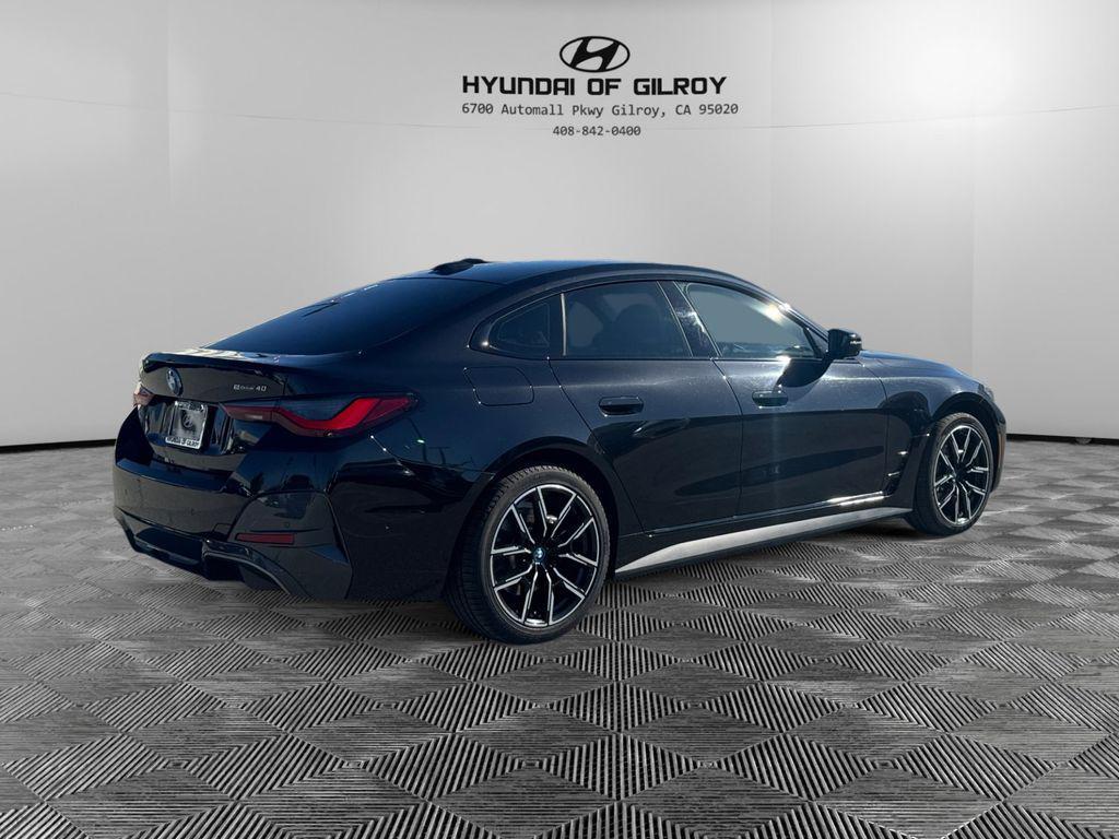used 2022 BMW i4 Gran Coupe car, priced at $28,495