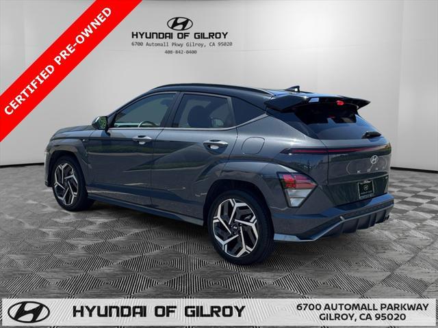 used 2024 Hyundai Kona car, priced at $24,690