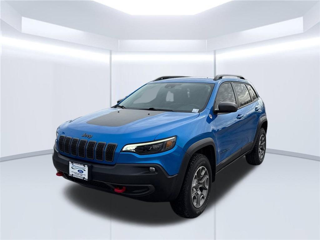 used 2021 Jeep Cherokee car, priced at $24,490