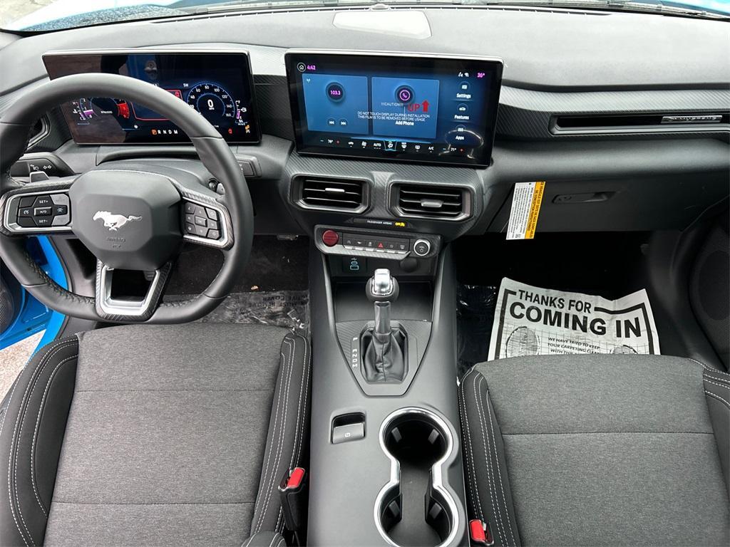 new 2025 Ford Mustang car, priced at $45,942