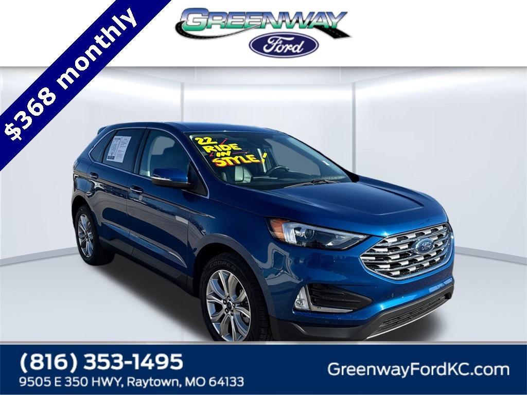 used 2022 Ford Edge car, priced at $23,998