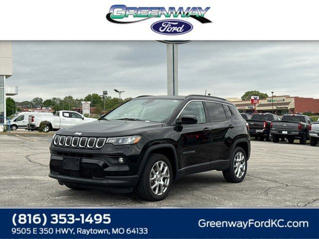 used 2022 Jeep Compass car, priced at $22,400