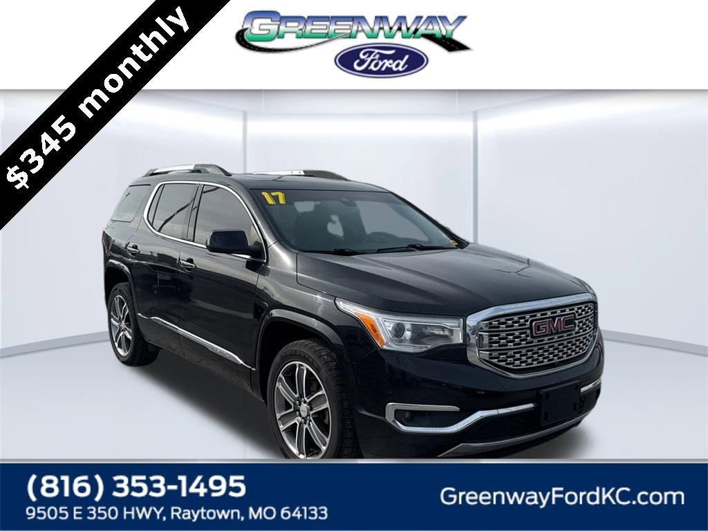 used 2017 GMC Acadia car, priced at $20,990