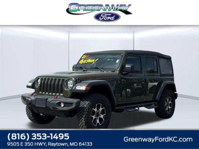used 2021 Jeep Wrangler Unlimited car, priced at $35,990