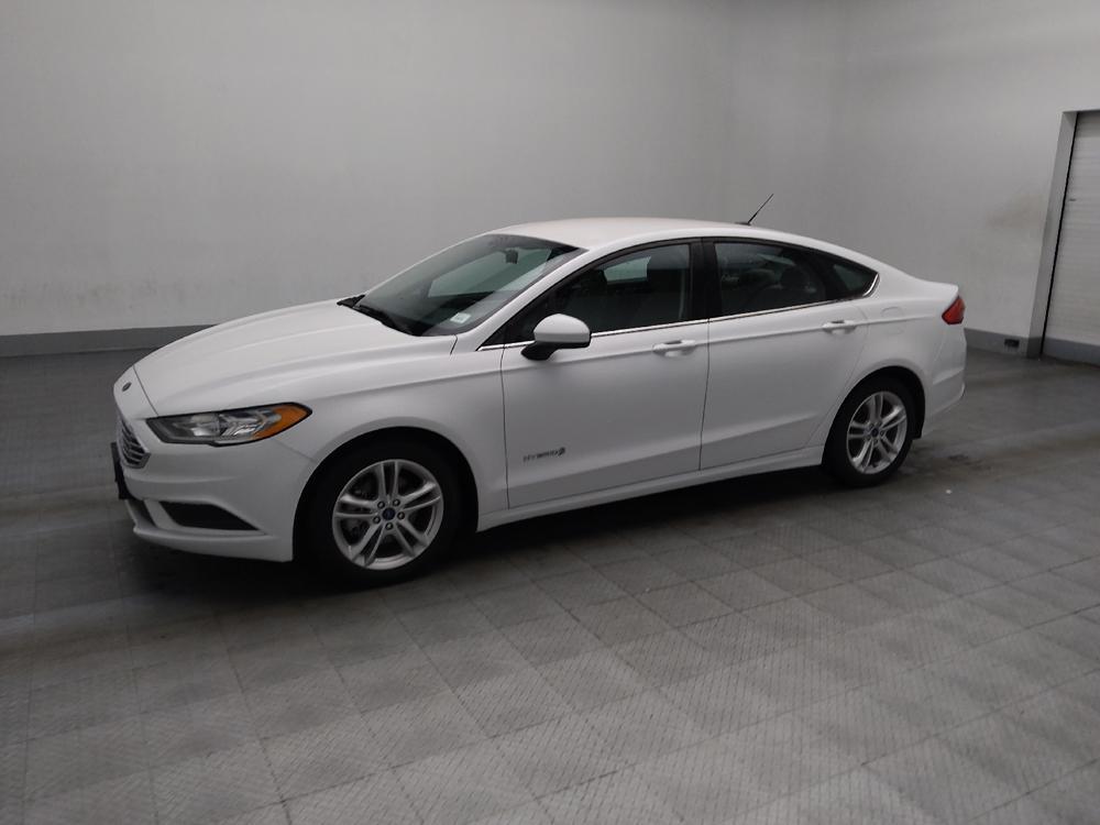 used 2018 Ford Fusion Hybrid car, priced at $18,595