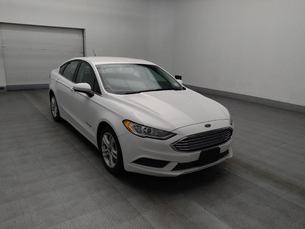 used 2018 Ford Fusion Hybrid car, priced at $18,595