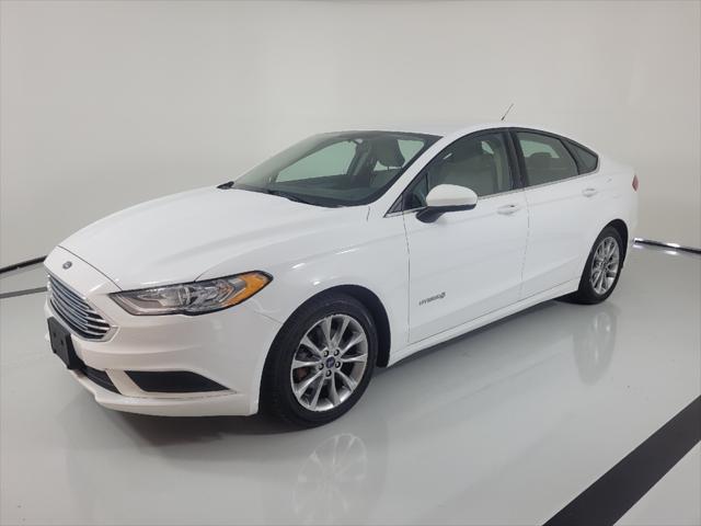 used 2017 Ford Fusion Hybrid car, priced at $13,795