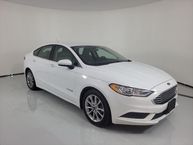 used 2017 Ford Fusion Hybrid car, priced at $13,795