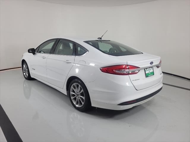 used 2017 Ford Fusion Hybrid car, priced at $13,795