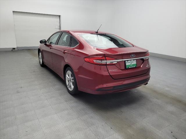 used 2018 Ford Fusion car, priced at $14,695